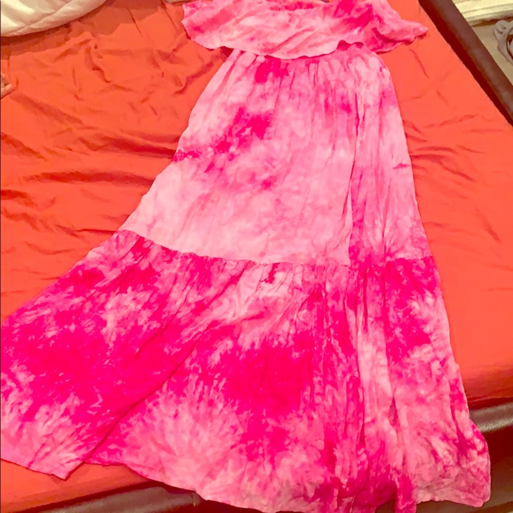 Strapless dress
